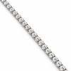 14K White Gold 7-Carat Diamond Tennis Bracelet