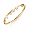 Hearts On Fire 18K Yellow Gold Floating Diamond Bangle