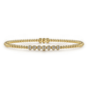 Gabriel & Co. 14K Yellow Gold Bujukan Diamond Locking Bangle