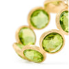 Marco Bicego 18K Yellow Gold "Jaipur" Bezel-Set Peridot Ring