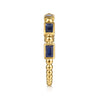 Gabriel & Co. 14K Yellow Gold Sapphire Geometric Bujukan Ring