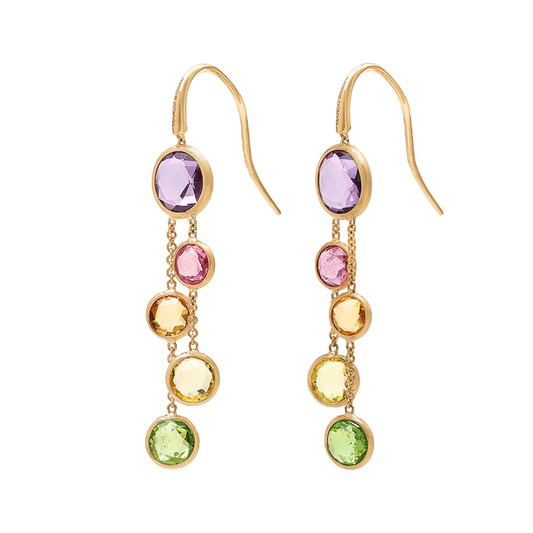Marco Bicego 18K Yellow Gold Gemstone 2-Strand Earrings