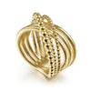 Precious Metal (No Stones) Fashion Ring