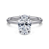 Gabriel & Co. 14K White Gold Solitaire Engagement Ring Setting
