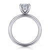Gabriel & Co. 14K White Gold Solitaire Engagement Ring Setting