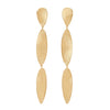 Marco Bicego 18K Yellow Gold Lunaria Triple Drop Twist Earrings