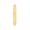 14K Yellow Gold 15mm Trapezoid Flex Round Hoop Earrings