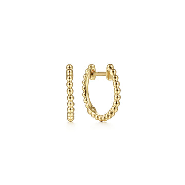 Gabriel & Co. 14K Yellow Gold Bujukan Huggies