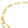 18K Yellow Gold Thick Paper Clip Chain