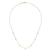 Gabriel & Co. 14K Yellow Gold Bujukan Moon Plain Necklace