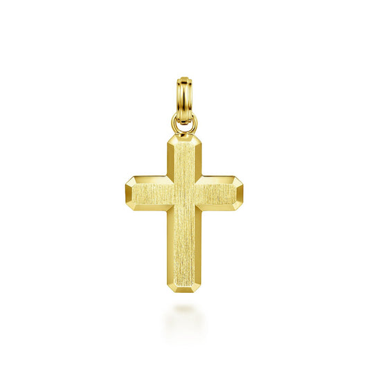 Gabriel & Co. 14K Yellow Gold Cross
