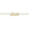 Gabriel & Co. 14K Yellow Gold "Love" Bracelet