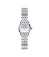 Michele Serein Oval Diamond Stainless Steel Watch