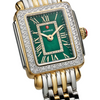 Michele Deco Madison Mini Diamond Two-Tone 18K Gold-Plated Watch