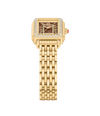 Michele Deco Madison Mini Diamond 18K Gold-Plated Stainless Steel Watch