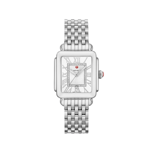 Michele Deco Madison Mid Diamond Dial Watch