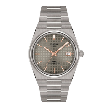 Tissot PRX Titanium Powermatic 80 with 38mm Anthracite Colored Dial