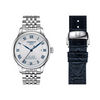 Tissot Stainless Steel LeLocle GTS 20th Anniversary PW80 with 39.3mm Silver Dia