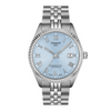 Tissot Stainless Steel Ballade 39mm Fluted Ice Blue Dial