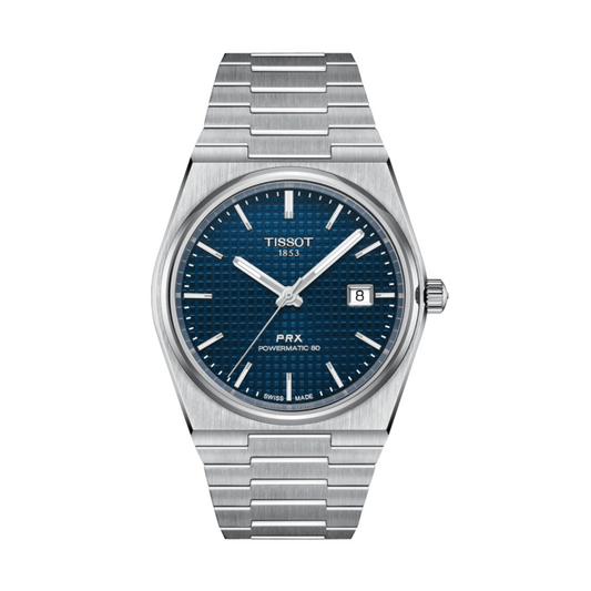 Tissot PRX 40mm dark Blue Dial Powermatic 80