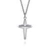 Gabriel & Co. Sterling Silver Geometric Cross Pendant