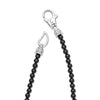 Lagos Black Agate & Sterling Silver Station Necklace