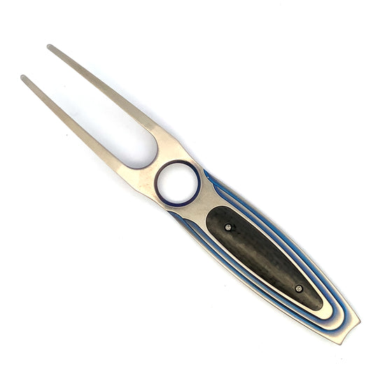 William Henry "Hirono" Titanium with Carbon Fiber Golf Divot