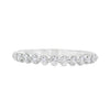 14K White Gold Lab Grown 1/2-Carat Diamond Anniversary Band