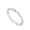 14K White Gold Lab Grown 1/2-Carat Diamond Anniversary Band