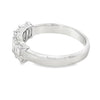 14K Diamond Anniversary Band with 5 Lab Grown Emerald Diamonds 2.00 Carat