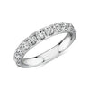 14K White Gold 13-Stone Lab Grown Diamond Anniversary Band