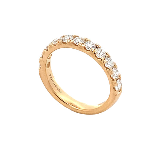 14K Yellow Gold 11-Stone Lab Grown Diamond Anniversary Band