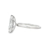 14K White Gold 2-Carat Marquise Lab Grown Diamond Engagement Ring
