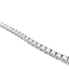 14K White Gold 12-Carat Lab Grown Diamond Tennis Bracelet