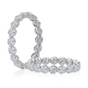 A. Jaffe 14K White Gold Shared-Prong Diamond Eternity Band