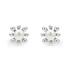 Lagos Sterling Silver Luna Pearl Fleur Studs