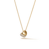 Hearts On Fire 18K Yellow Gold Inside Out Rondel Diamond Pendant