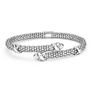Lagos Sterling Silver Embrace "X" Station Versa Bypass Bracelet