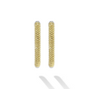 Lagos Sterling Silver & 18K Caviar Lux Mini Hoops