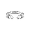Lagos Sterling Silver Caviar Mini Versa Stacking Ring