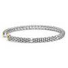 Lagos Two-Tone Mini Versa Torque Bracelet 3mm