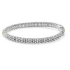 Lagos Sterling Silver & 18K Caviar Lux Diamond Bracelet