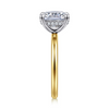 Gabriel & Co. "Cari" 14K Two-Tone Diamond Engagement Ring Mounting