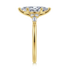 Gabriel & Co. 14K Yellow Gold "Arletta" Diamond Engagement Ring Mounting