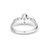 Lagos Two-Tone Swiss Blue Topaz Oval Ring