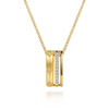 Gabriel & Co.14K Yellow Gold Diamond Pendant Necklace