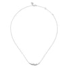 Gabriel & Co.14K White Gold Diamond Necklace
