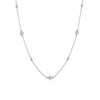 KWIAT 18K White Gold Diamond Strings Quads Necklace