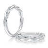A. Jaffe 14K White Gold Diamond Twist Anniversary Band