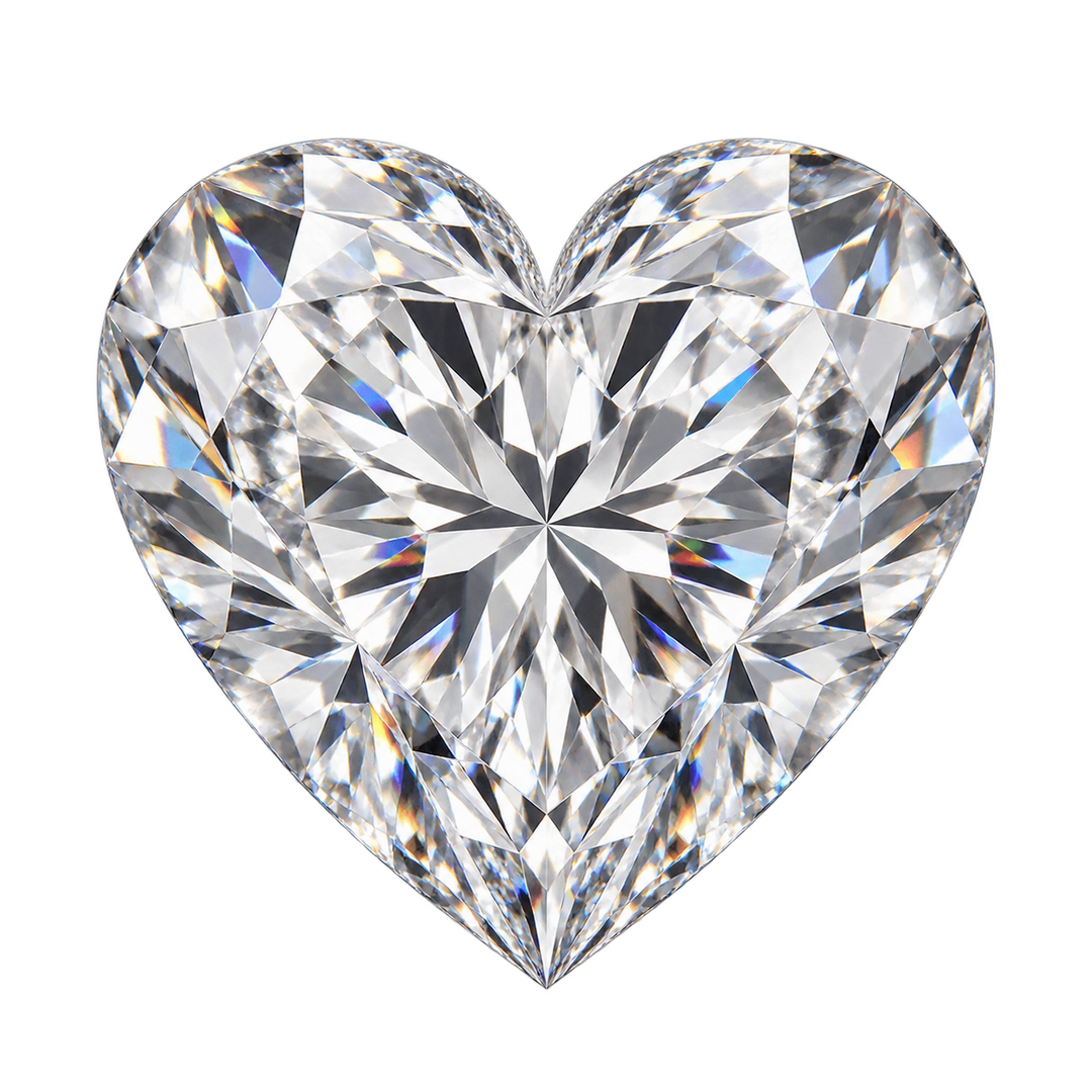 Test Product with 2.01 ct. Heart Natural Diamond